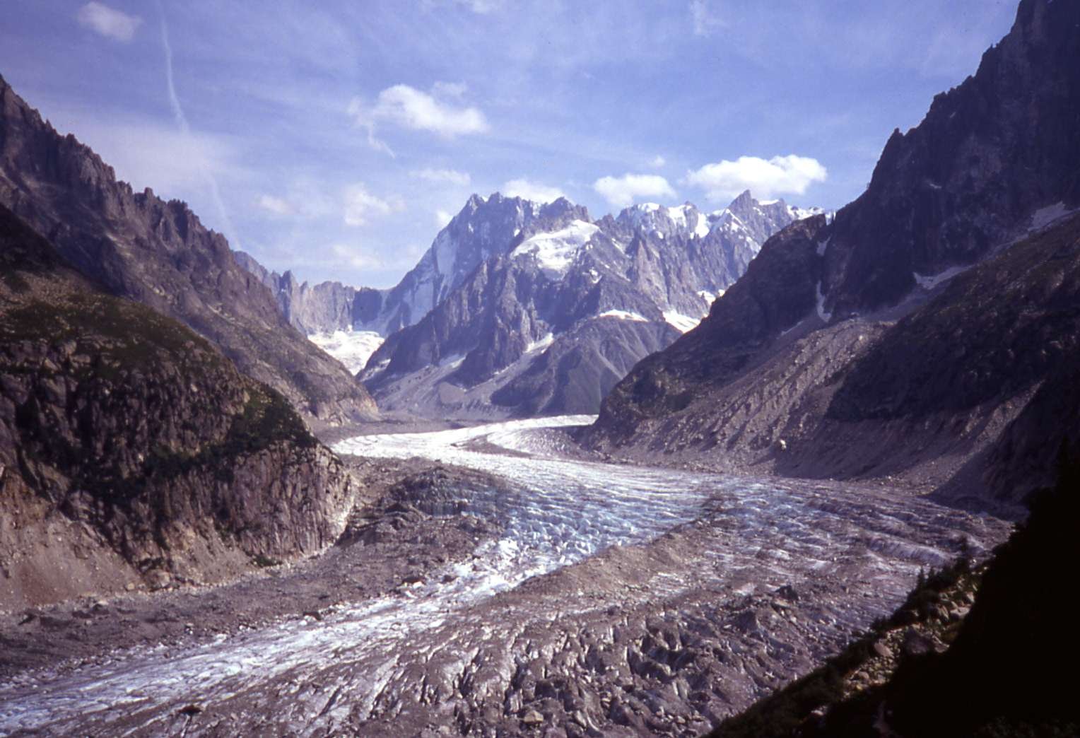 Mer de Glace - Grandes Jorasses